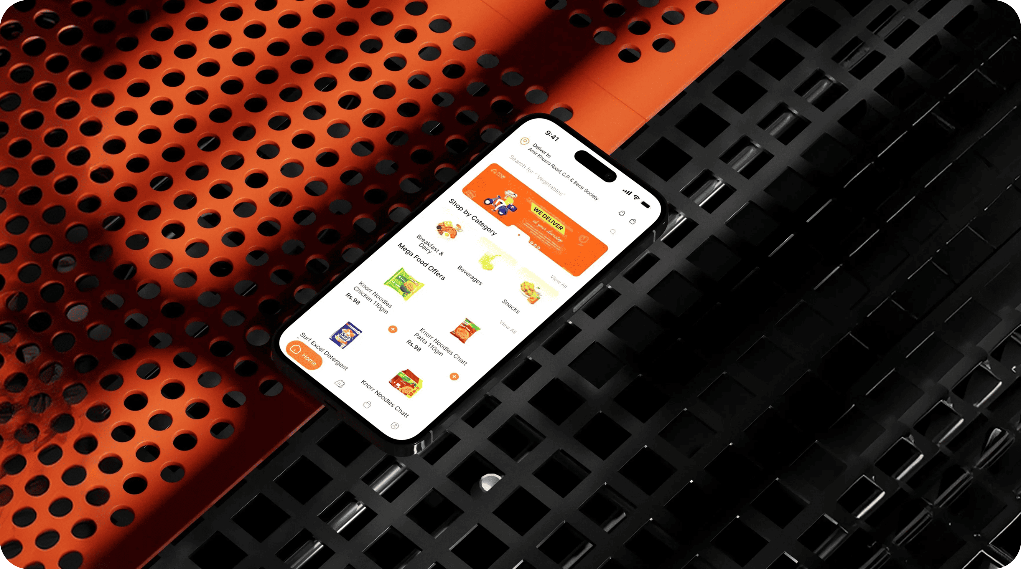 Diamond Super Market Banner