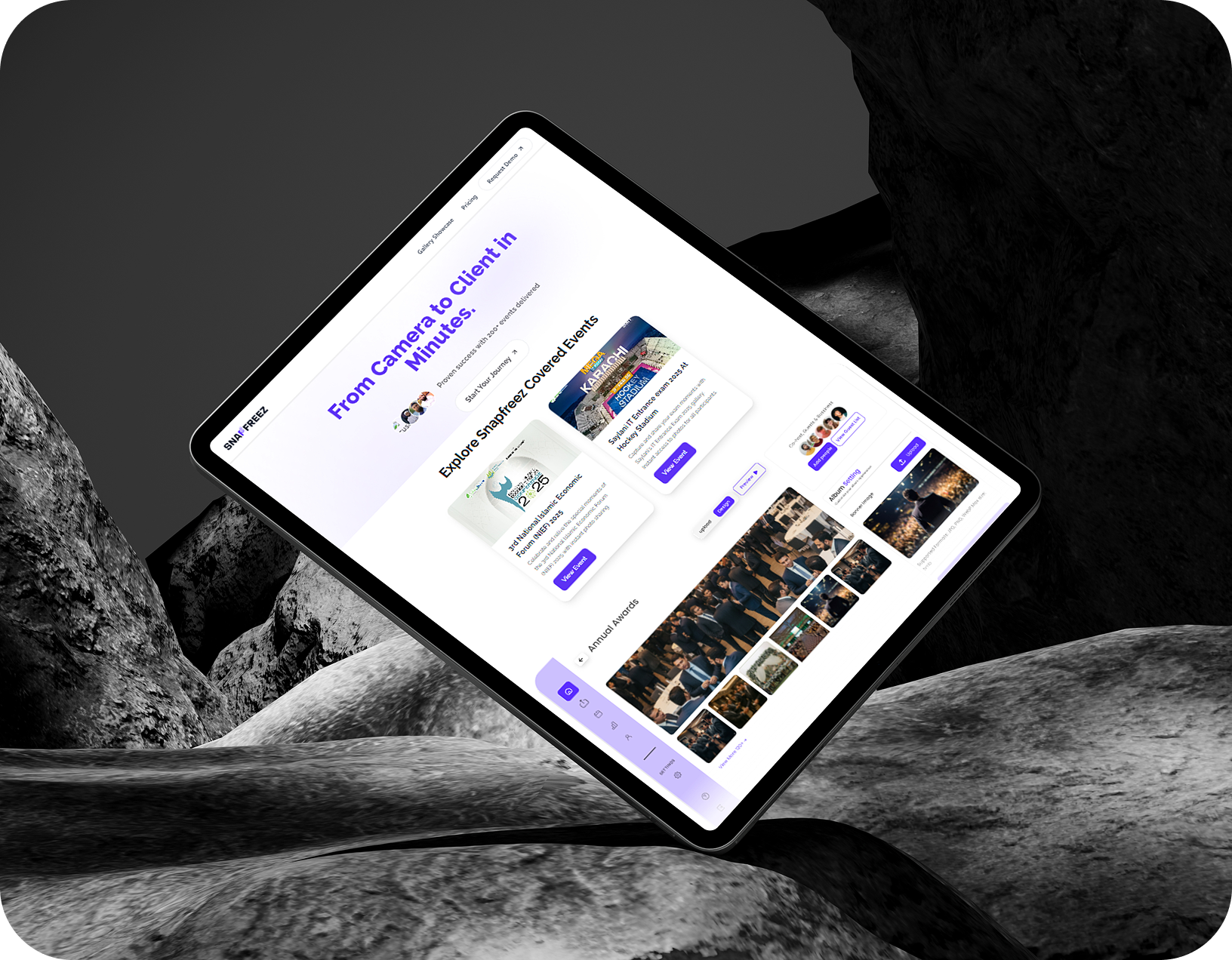 Snapfreez Banner